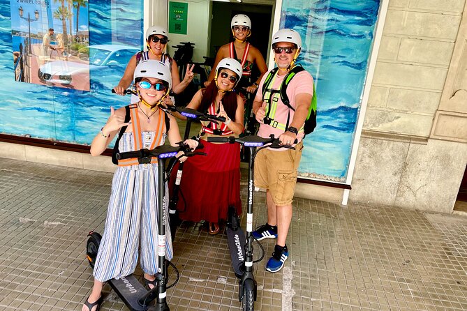 1.5 H Electric Kick-Scooter Tour - Platja Ca’n Pere Antoni: your quick hit of golden sand near Palma