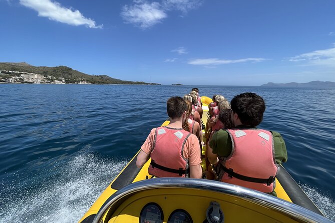 1 Hour of Adrenaline and Speedboat adventure in Alcúdia - Snorkeling Without the Faff: Masks Provided, Snorkel Not Guaranteed