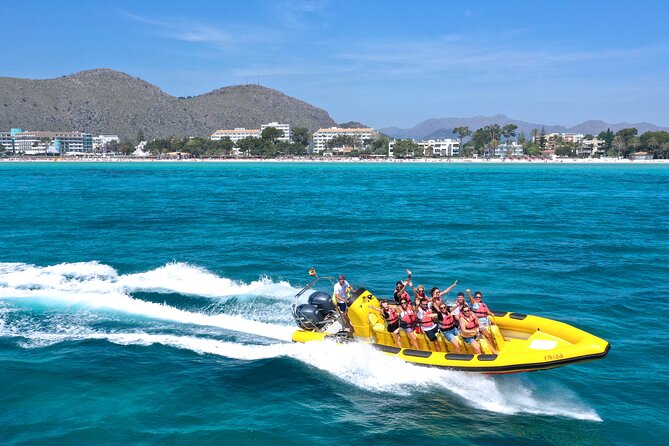 1 Hour of Adrenaline and Speedboat adventure in Alcúdia - Getting There: Platja d’Alcúdia, Small-Group Boarding, and Handy Onshore Setup