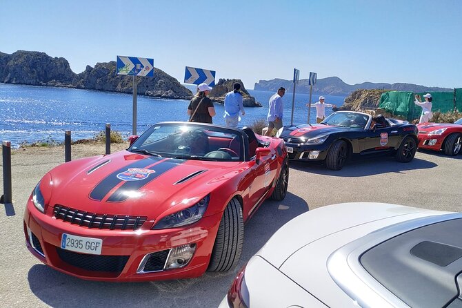 2.5h excursion through Mallorca Driving GT Cabrio Car - Malgrats Islands: the quick viewpoint break that’s worth it