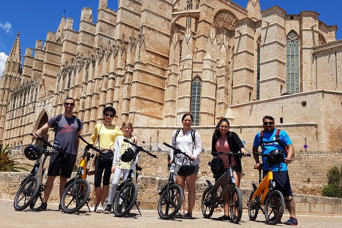 3 Hours E-Bike Tour in Palma - Church stops: Monti-sion, Santa Clara, Santa Eulalia, and Sant Francesc