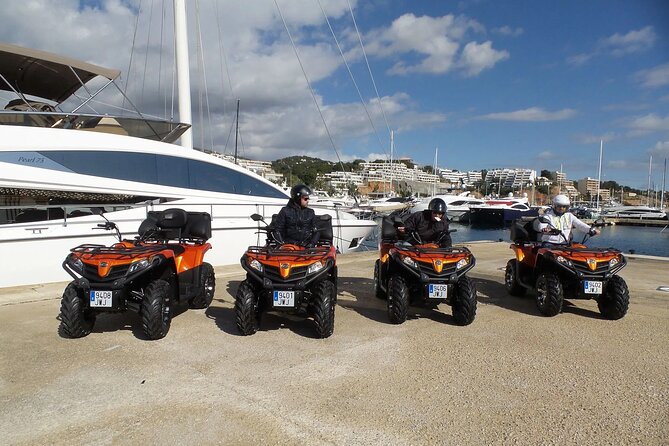 3 hours quad tour from Paguera - Stop for views: Mirador Illes Malgrat and the protected islands