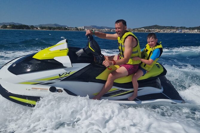 60 minutes Jetski Rental in Alcudia Bay - The swim and snorkel stop: when you finally take your helmet off