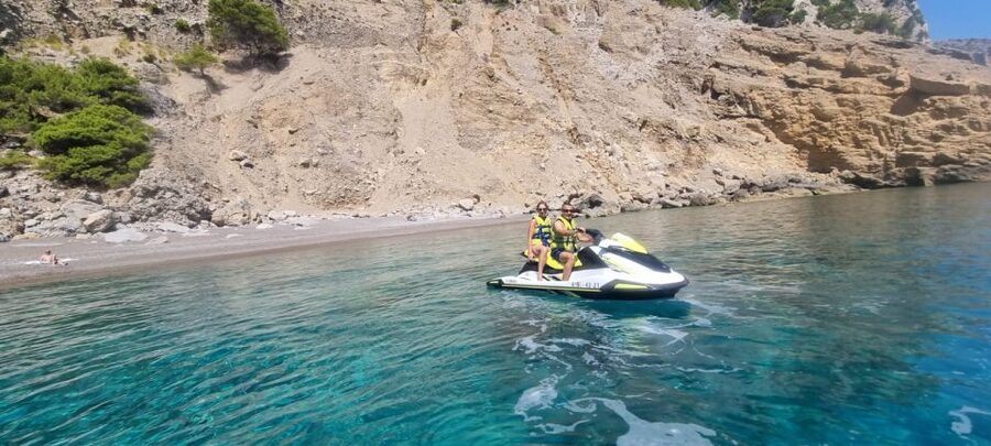 Alcudia: Aucanada Beach Jet Ski Trip - Launching from Alcudiajets: what you should do before you get on the throttle