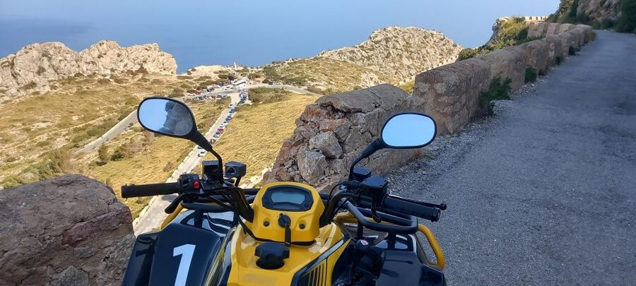 Alcudia: Quad Sightseeing Tour with Viewpoint and Beach - Quad Skills First: Starting at Quad Funtours Alcúdia