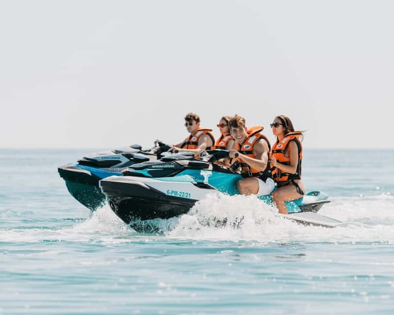 Andratx: Cala en Basset Beach and Caves Jet Ski Tour - Jet Skiing in Andratx: Fast Water, Real Scenery, Smart Timing