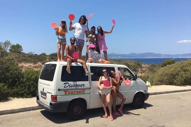 Beach Tours Mallorca. The Happy Vans. - Final beach time with viewpoints, defense towers, and the return drive