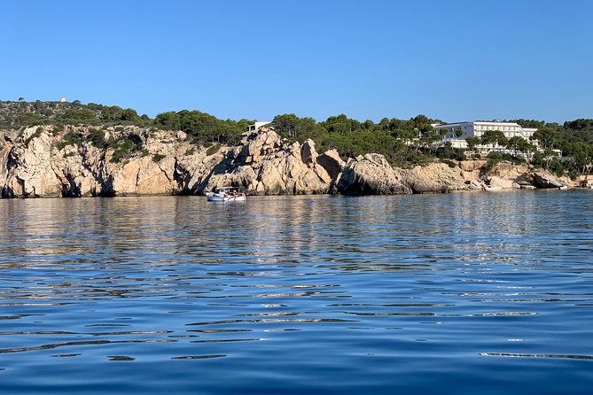 Bluemarine.me license free Bayliner Element E5 rental - Santa Ponsa start point, your prep, and how the 2 hours tend to feel