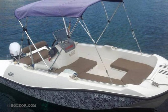 Boat rental without license - B550 'Perseis' (6p) - Can Pastilla - What a 4 hour rental really feels like