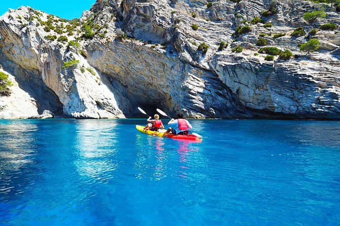 Breathtaking guided Kayak tour from Sant Elm the bay of Cala en Tió - Dragonera and sea caves: what you actually see on the paddle