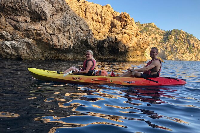 Breathtaking guided Kayak tour from Sant Elm the bay of Cala en Tió - Weather and route changes: how flexible this trip really is
