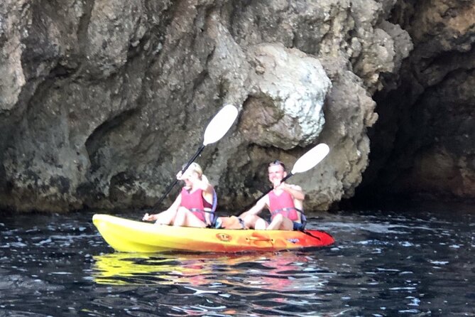 Breathtaking guided Kayak tour from Sant Elm the bay of Cala en Tió - Gear, safety, and comfort: what you’re given, and what you should bring