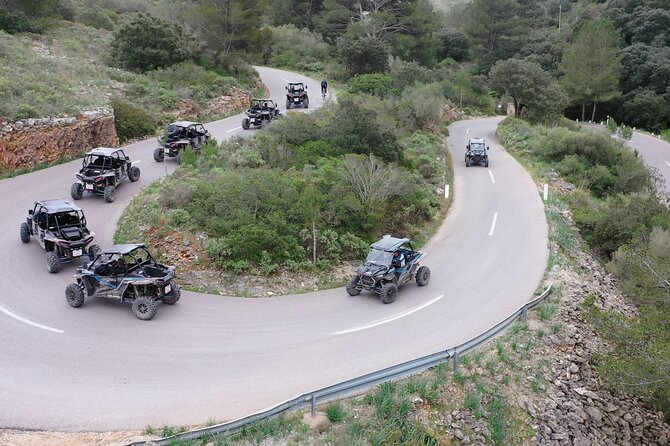 Buggy 2-seater and 4-seater Off-On Road Tour in Mallorca - Two-seater vs four-seater: choose based on comfort, not just number of seats