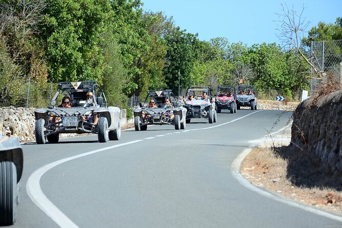 Buggy tour: East area of Mallorca - Cala Murada swim and beach time: the rocky access is real