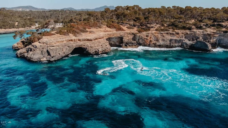 Cala d'Or | Jet Ski Tour 30 min along southeast coast. - The Jet Ski Experience: Stable SEADOO GTX 130 Power, Without Needing to Be a Pro