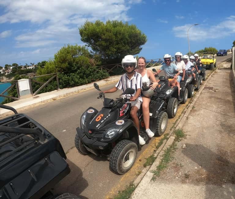 Cala Millor & Sa Coma: Quad 2-3 Bay´s Tour - NO-Off-Road - License Rules, Age Limits, and Weight Limits (Read This Part First)