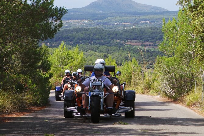 Cala Millor Trike Tour !! Driving licence class B Sufficient - Sa Punta cave stop, what to expect on the cliffs