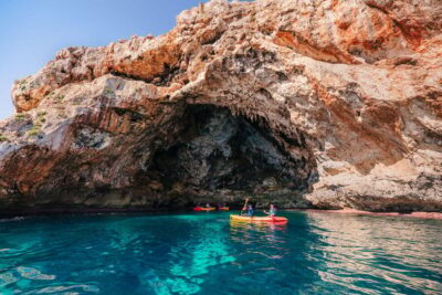 Guided Sea Caves Kayak & Snorkeling Expedition