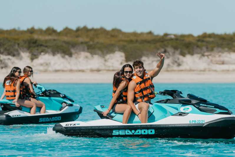 Can Picafort: Guided Playa de Muro Jet Ski Tour with Photos - What the 30-minute ride really feels like