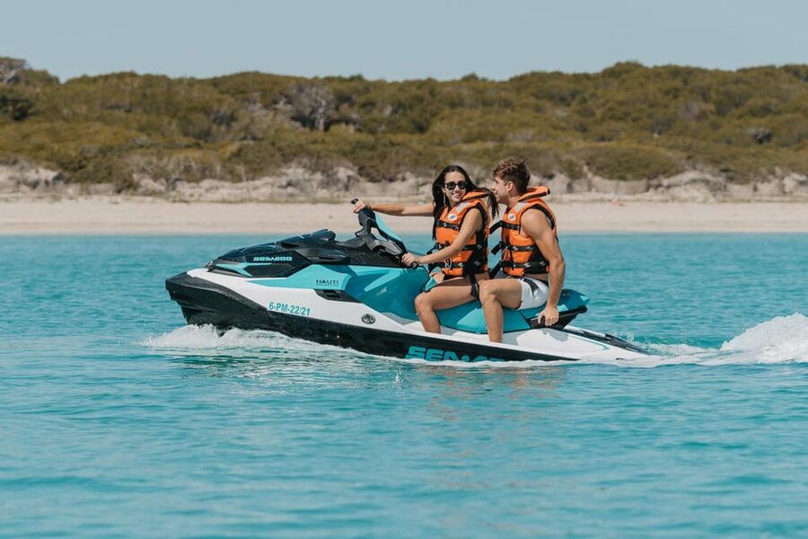 Can Picafort: Guided Playa de Muro Jet Ski Tour with Photos - Jet Ski quality and the guide energy that sets the tone