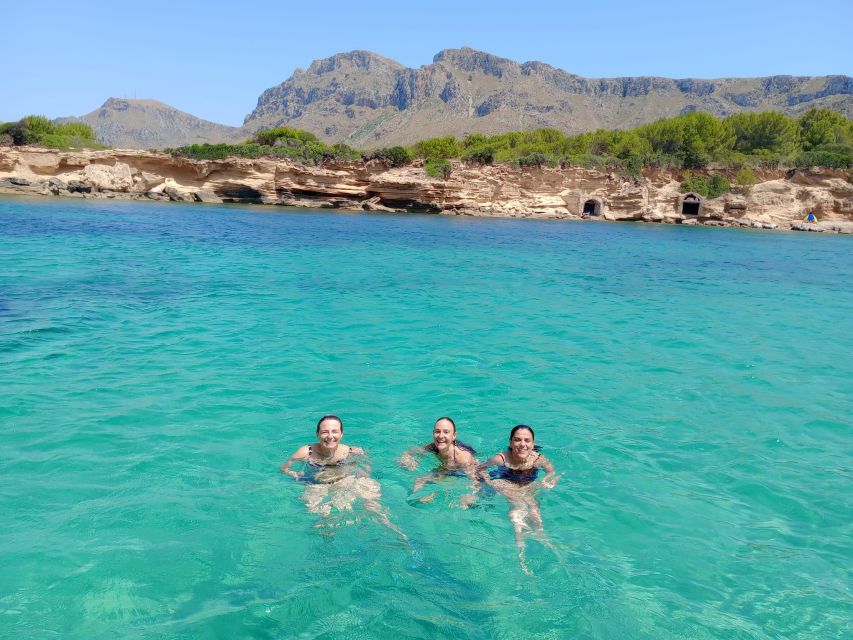 Can Picafort or Alcudia: FORMENTOR BEACH - The Cave and Cove Stop on the Return Leg