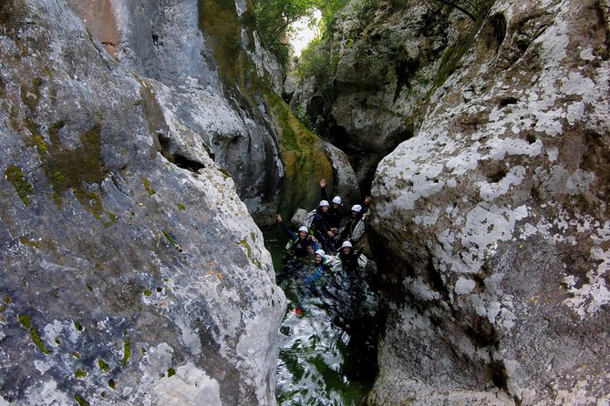 Canyoning Mallorca - First splash: what this canyoning day in Majorca feels like