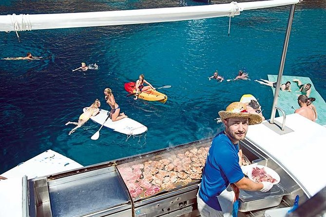 Catamaran Cruise from Port d'Alcudia with Lunch and Swim Stop - Sail-out views: Bay of Alcúdia to Aucanada lighthouse