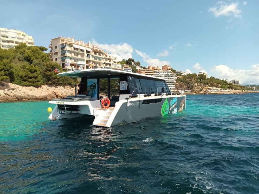 CATAMARAN ECO EXPERIENCE at Palma Bay - Your hosts: what guides like Leonardo and Silvia tend to do well