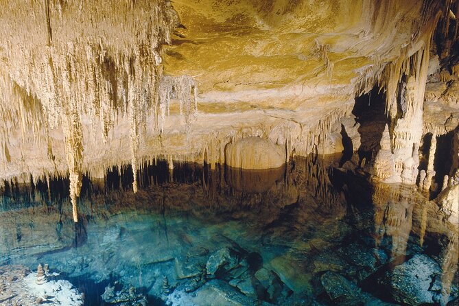 Caves Drach Tour & Return Transfer from Cala Dor-Calas Mallorca - The Lake Martel boat ride: short (5 to 7 minutes) but worth planning for