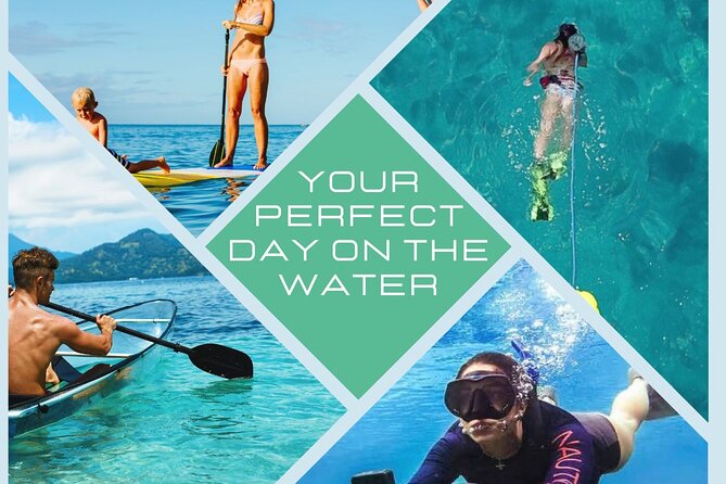 Day Charter - All Inclusive - A 4-hour game plan: sailing plus real time in the water
