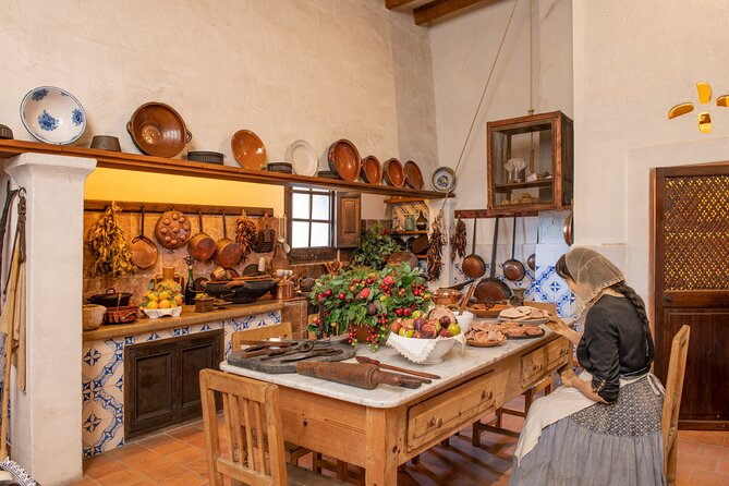 Els Calderers House Museum in Mallorca - Barn to kitchen: peasant spaces, bread ovens, and laundry work