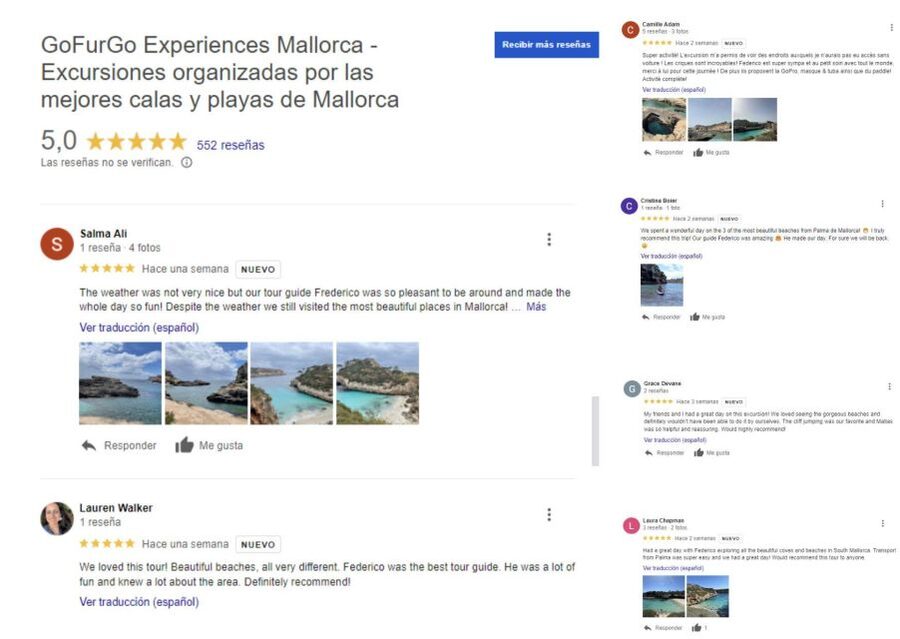 Experinence Cala Agulla / Molto with Paddlesurf and snorkel - How the GoFurGo van tour gets you to the right coves without hassle