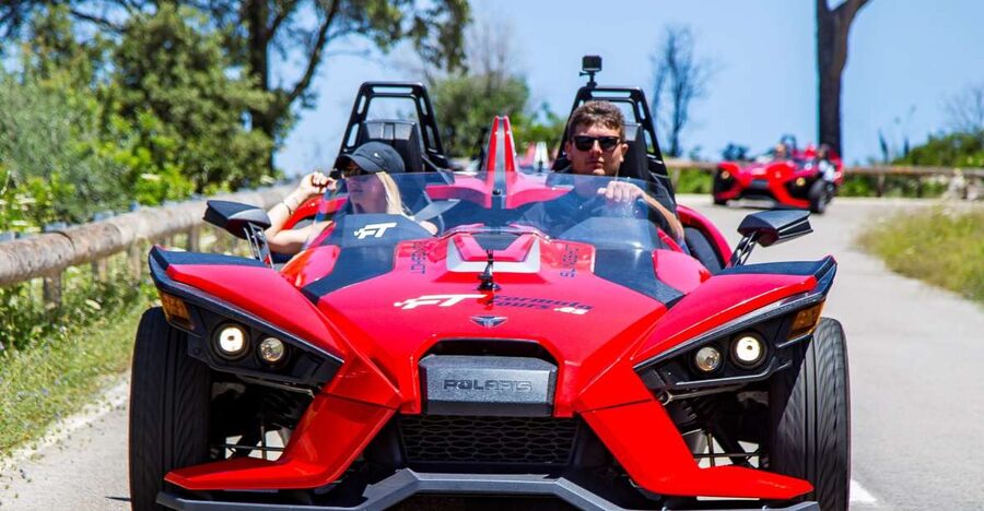 From Andratx: Formula Sunset Driving Tour - Arrive Early at Formula Tours Office, and Bring the Right Stuff