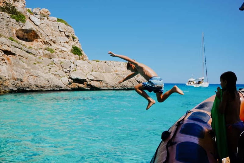 From Cala Figuera: Boat Tour to Cala Marmols & Caló de Moro - S’Almunia and the Smuggler-Cave Story You Can Feel