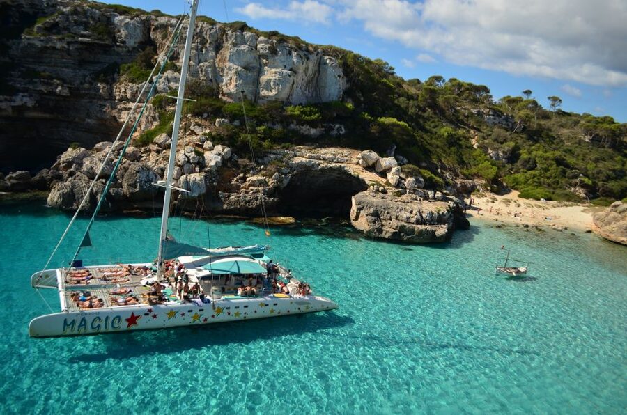 From Colònia de San Jordi : Catamaran Cruise to Es Trenc - Why This Catamaran Day Works So Well for Mallorca