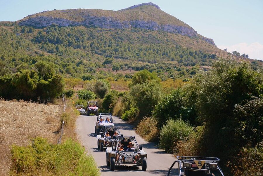 From East Mallorca: Guided Beach and Mountain Buggy Tour - The Route in Plain English: San Salvador Mirador and Cala Murada Swim