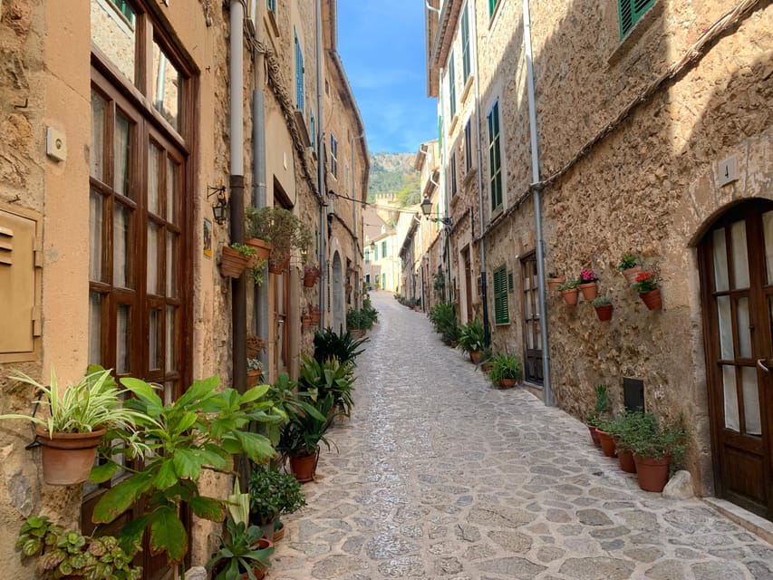 From Palma: Valldemossa Tour and Mountain Viewpoint Hike - Valldemossa on Foot: Cobblestones, History Atmosphere, and Flowers