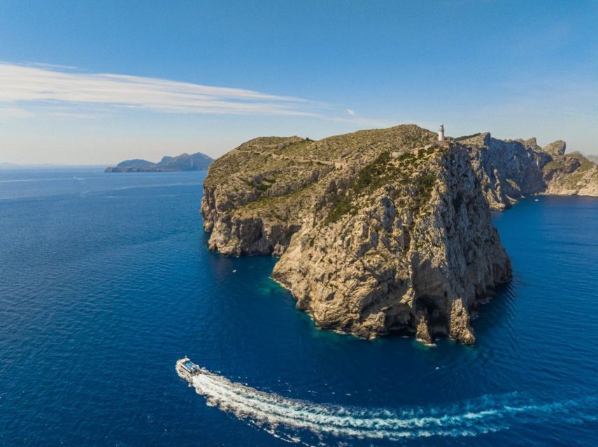 From Puerto Pollença: Boat Cruise Ticket to Cap de Formentor - Sailing toward Cap Formentor: cliffs, falcons, and the pace that works