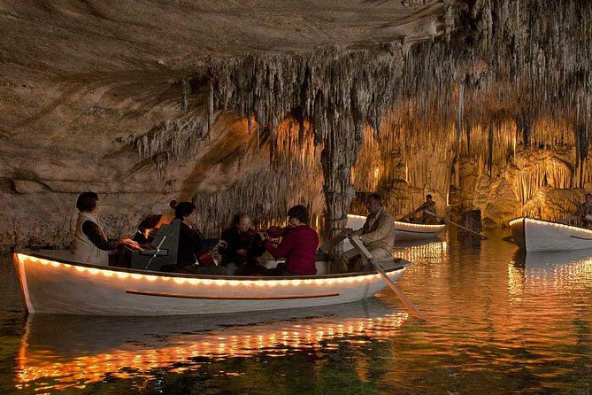 Guided Full-Day Tour of Drach Caves, Porto Cristo & Pearl Factory - Cuevas del Drach: The 21°C Cave Circuit and Lake Martel Boat Ride