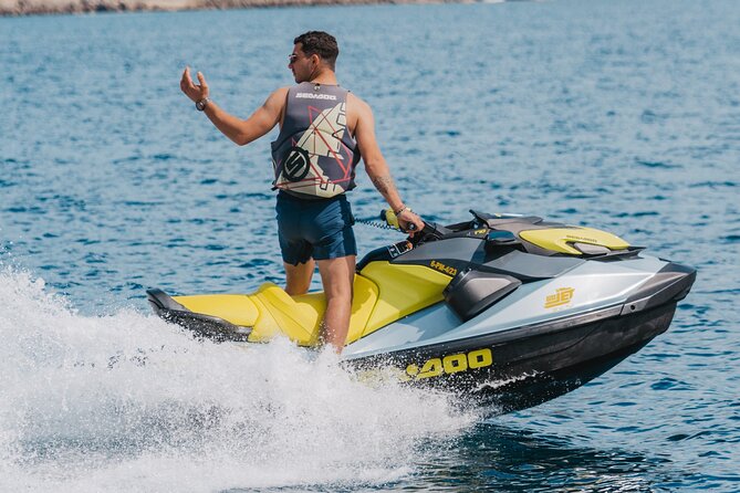 Jet Ski Tour around Alcanda Island - Stop 1 Aucanada Beach and Alcanada Island: speed, swim, and free photos