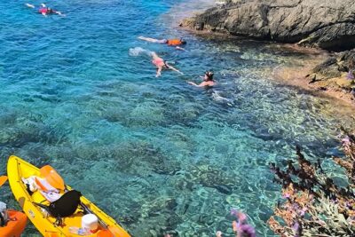 Kayak Tour with Caves, Snorkeling and Picnic (+ Cliff Jump)