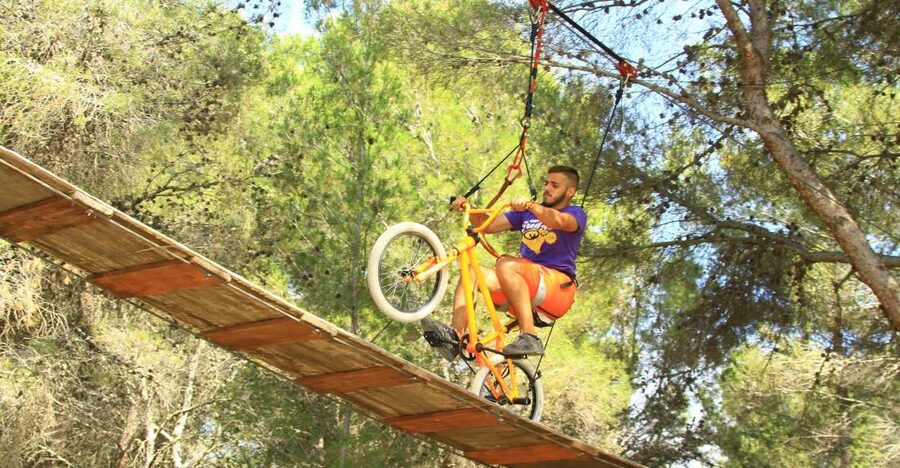 Mallorca: Adrenaline Tree Top Adventure Entry Ticket - How the 2-hour plan works on site
