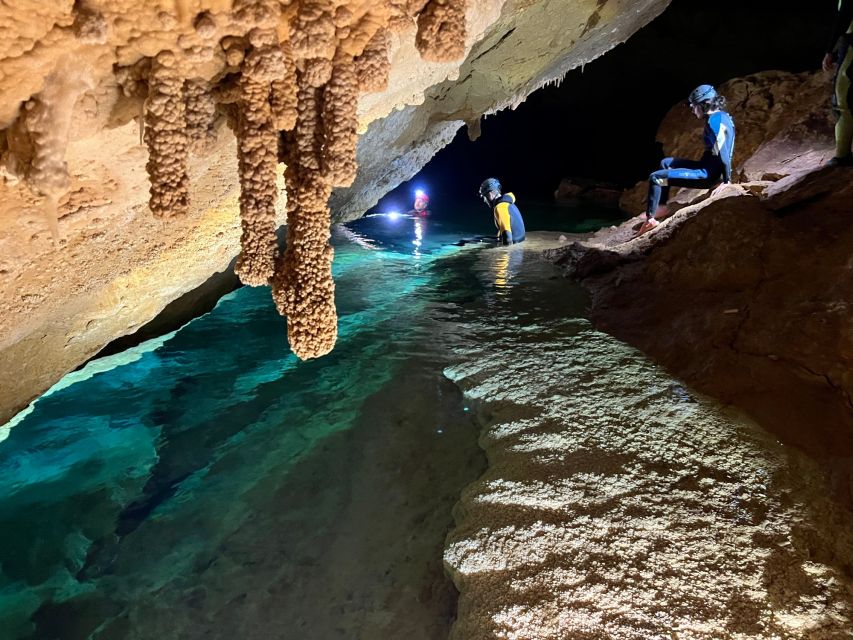 Mallorca: Aquatic Cave Exploration Guided Tour - The Walk, the Uphill Stretch, and the Swim Setup