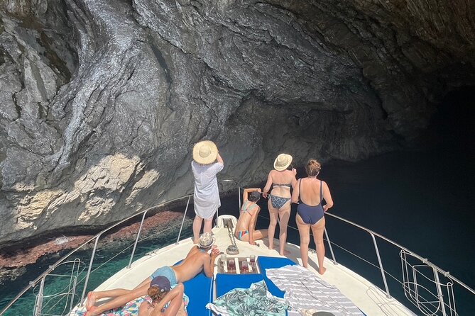 Mallorca Beach & Caves 4hr Boat Trip Drinks, Tapas, SUP & Snorkel - Cap de Formentor and the cliffside cruise: the scenery between stops