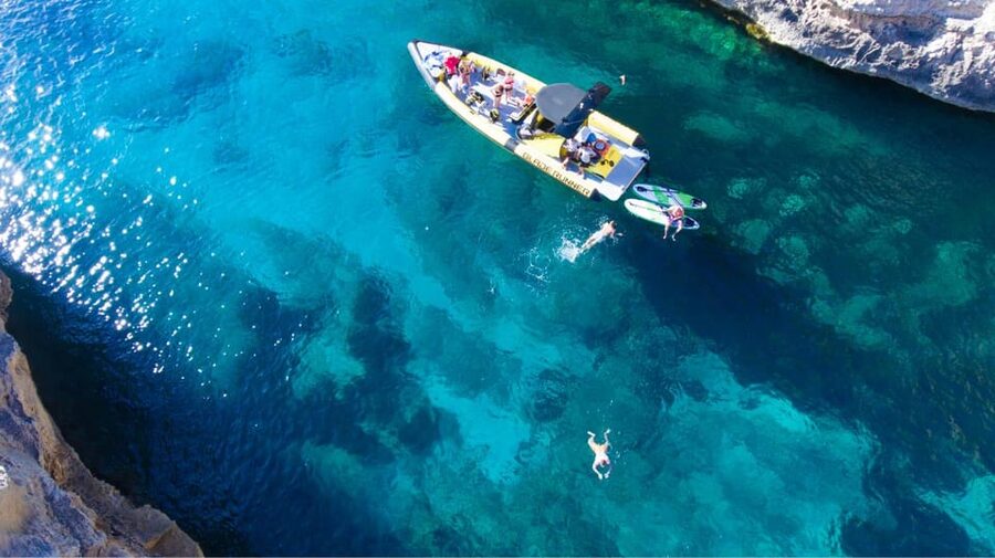 Mallorca: Bladerunner Jet Boat Excursion - Getting On the Water at Magaluf, Bondi Beach Area