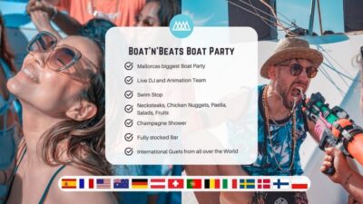 Boat Party with DJ, Buffet and Entertainment