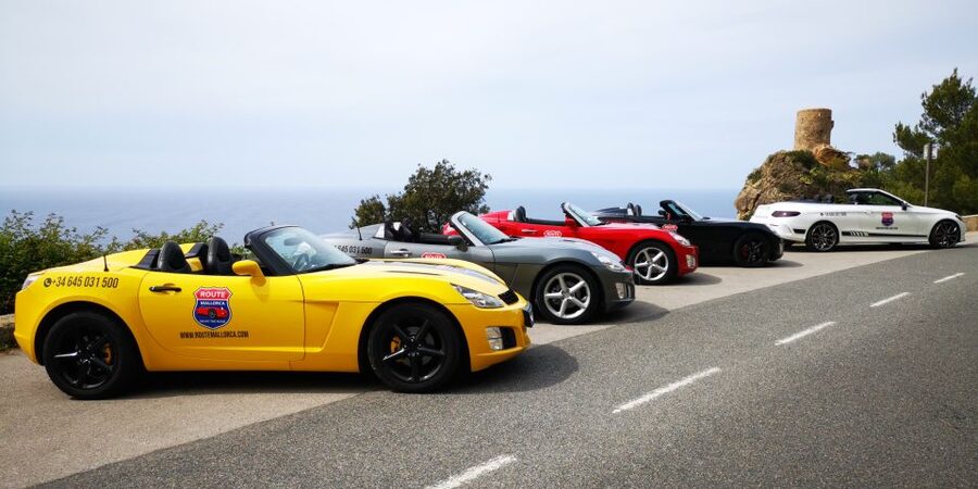 Mallorca: Cabrio Sports Car Tour - Portals Nous and Port Portals marina: luxury harbor views from behind the wheel