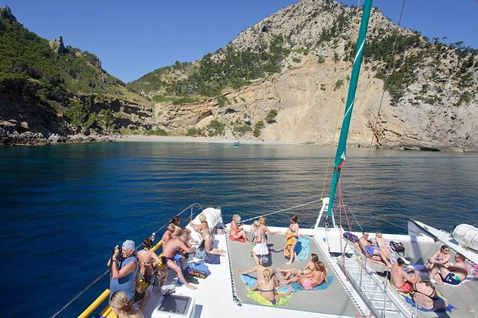 Mallorca Catamaran Cruise and Snorkeling Trip - Boat Comfort, Deck Space, and the Front Nets Paywall