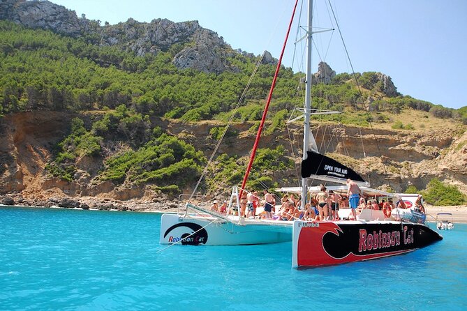 Mallorca Catamaran Tour in the Bay of Pollensa - The Route and Stops: Covas, Beaches, and a Pirate-Watchtower View