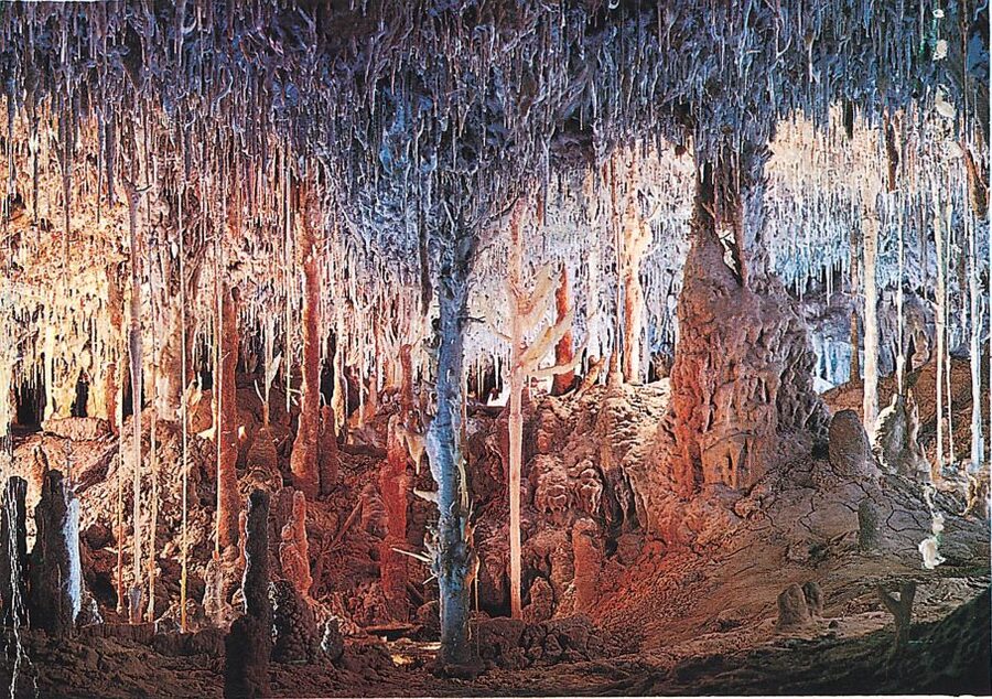 Mallorca: Caves of Hams, Blue Cave and audiovisual - The audiovisual moments on The Sea of Venice